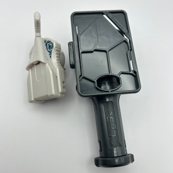 TAKARA TOMY Grey Launcher Grip BB-15 + Left Spin Launcher #8 [USED]