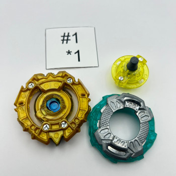 TAKARA TOMY Sieg Xcalibur Random Layer Collection Custom Combo Vol. 9 Burst Beyblade BG-09 01 [USED]