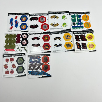 Reproduction Metal Fight / Metal Fusion Beyblade Sticker Sheets [BB-28 through BB-69]