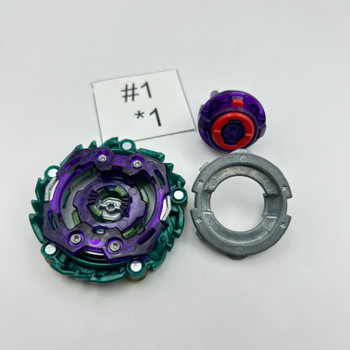 TAKARA TOMY Curse Satan / Satomb Aero' Hold' Burst Superking Beyblade B-171 02  [USED]