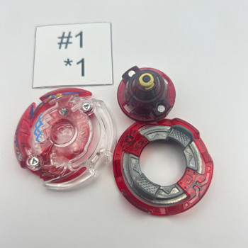 TAKARA TOMY Dark Deathscyther Random Layer Collection Vol. 5 Burst Beyblade BG-05 01 Custom Combo [USED]