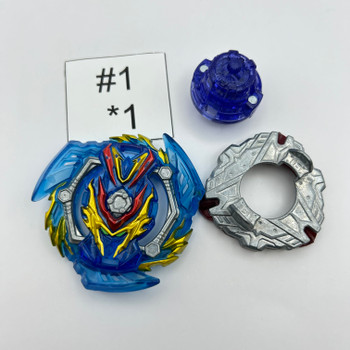  TAKARA TOMY Slash Valkyrie / Valtreyk Blitz Power Burst Beyblade B-136 Gatinko Battle Set [USED]