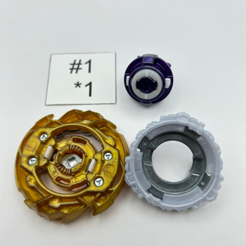 TAKARA TOMY Grand Dragon Aero'Lift Flugel Gou (Gold Turbo Ver.) Burst Rise Gatinko Beyblade B-158 02 [USED]