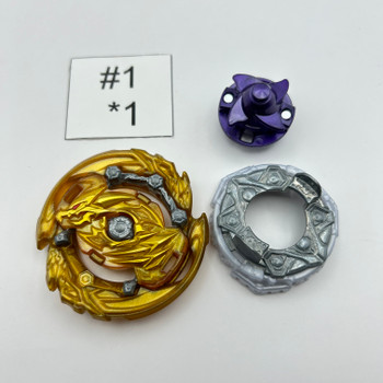 TAKARA TOMY Grand Dragon Aero'Lift Flugel Gou (Gold Turbo Ver.) Burst Rise Gatinko Beyblade B-158 02 [USED]