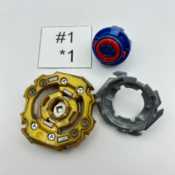 TAKARA TOMY Knockout Odin 12 Operate' Ten (Gold Turbo Ver.) B-158 05 Burst Rise Gatinko Beyblade [USED]