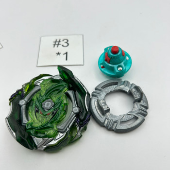 TAKARA TOMY Union Spriggan Outer Quick' Zan B-164 06 Burst SuperKing Beyblade [USED]