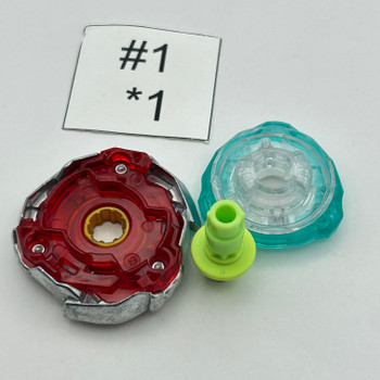 TAKARA TOMY Beyblade X Phoenix Feather 3-60 Flat Gear Flat Blade BX-00  - [USED]