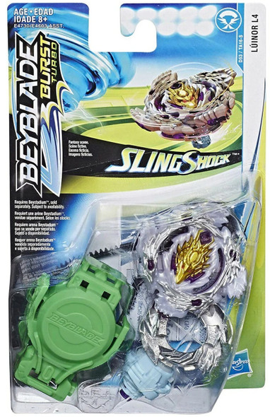 HASBRO Brutal Luinor L4 / Lost Longinus Burst Turbo Slingshock Beyblade Starter Pack E4730