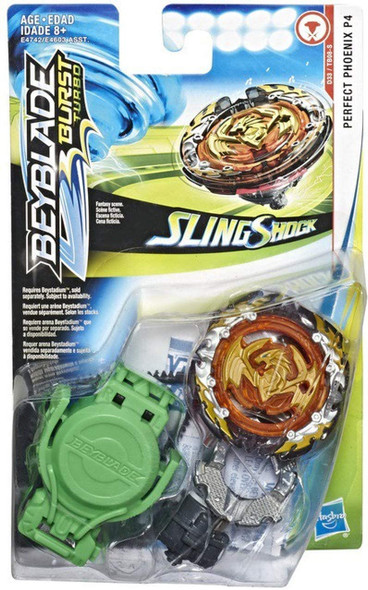 HASBRO Perfect Phoenix P4 Burst Turbo SlingShock Beyblade E4742