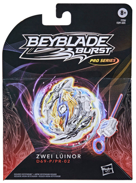 HASBRO Zwei Luinor Blitz-P Xtend+ Metsu Burst Surge PRO SERIES Beyblade F2336