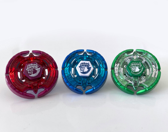 TAKARA TOMY Earth Eagle / Aquila 145WD Beyblade, Mitsuya Cider Versions: Red, Blue & Green (1PCS)