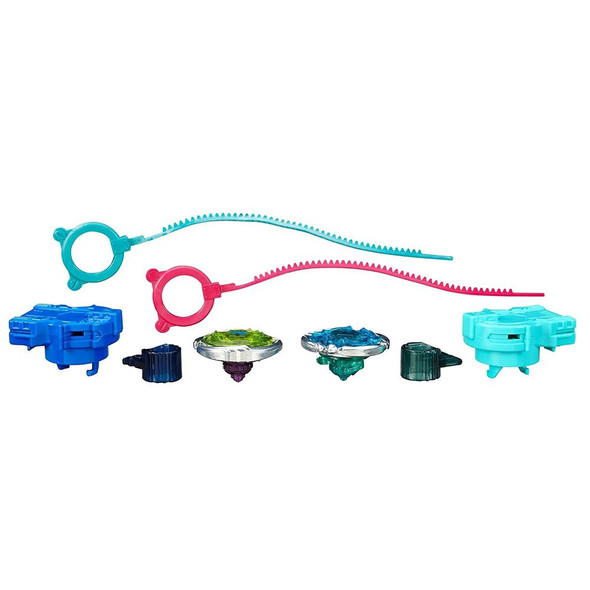 HASBRO Legends Stamina 2-Pack w/ Flame Sagittario & Thermal Pisces Beyblades BB-35C BB-57A
