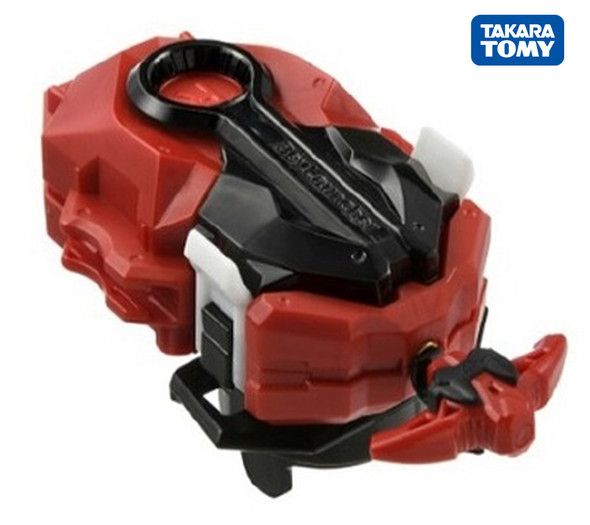 TAKARA TOMY Custom BeyLauncher LR, Beyblade Burst DB String Launcher, WBBA RED Shu Ver. B-00