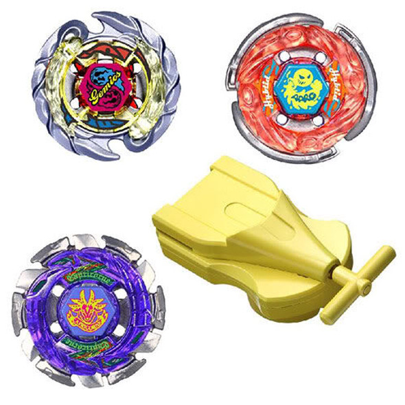 TAKARA TOMY Metal Fusion Beyblade Hybrid Wheel Custom Set Attack & Balance Type BB-56