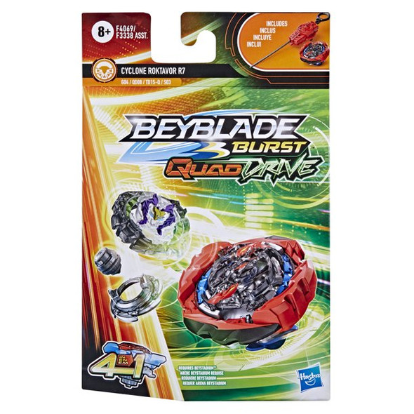 HASBRO Destruction Belfyre B7 Burst DB QuadDrive Beyblade