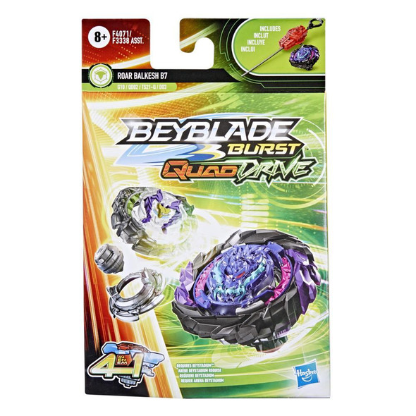 HASBRO Cyclone Roktavor R7 Burst DB QuadDrive Beyblade F4069