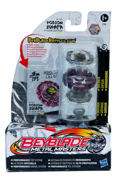 HASBRO Poison Zurafa S130MB Metal Masters Beyblade B-121