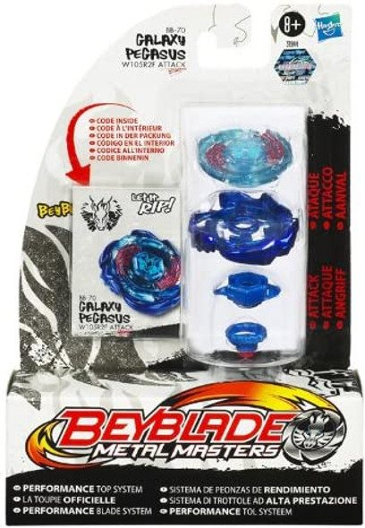 HASBRO Galaxy Pegasus W105R2F Metal Masters Beyblade BB-70