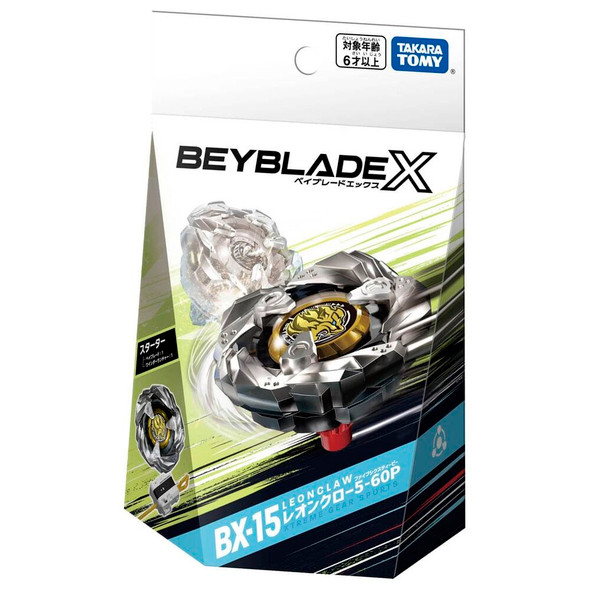 TAKARA TOMY Beyblade X Starter Leon Claw 5-60P BX-15