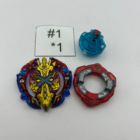 TAKARA TOMY Xeno Xcalibur / Xcalius Magnum Impact Burst Beyblade B-48 [USED]