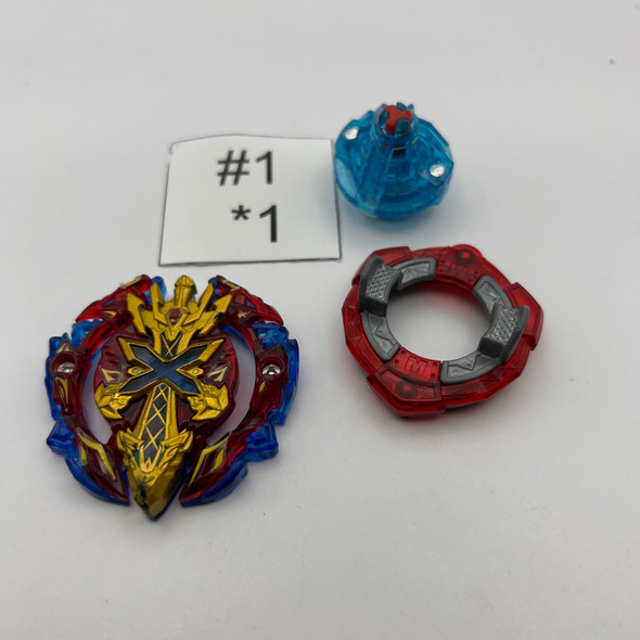 TAKARA TOMY Xeno Xcalibur / Xcalius Magnum Impact Burst Beyblade B-48 [USED]