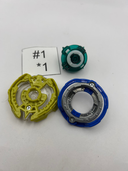 TAKARA TOMY Quad Quetzalcoatl / Quetziko Jerk Press Burst Beyblade B-61 01 [USED]