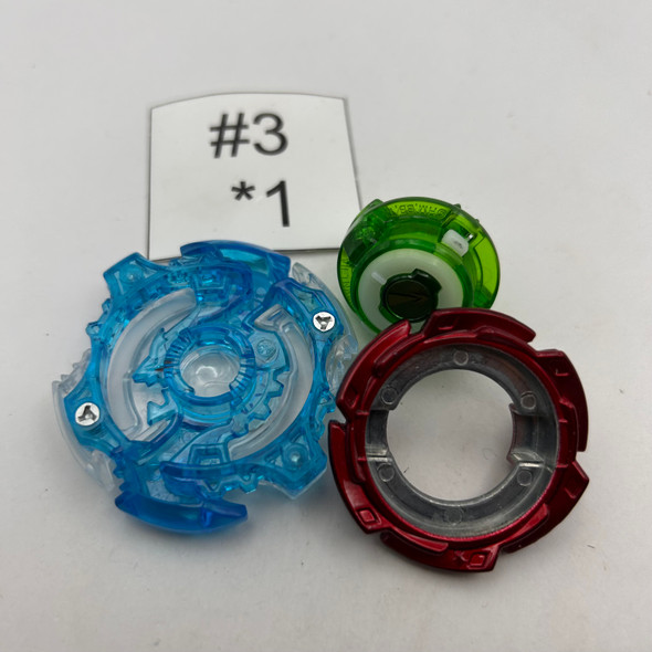 TAKARA TOMY Beyblade Storm Spriggan Boost Impact Burst Super Custom Set Heavy Ver. Burst Beyblade B-64 [USED]