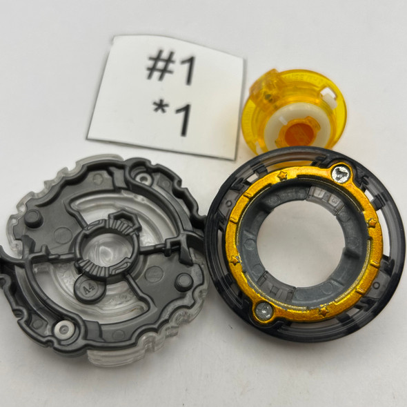 TAKARA TOMY Psychic Phantom Polish Weight Super Custom Set Speed Ver. Burst Beyblade B-65 [USED]