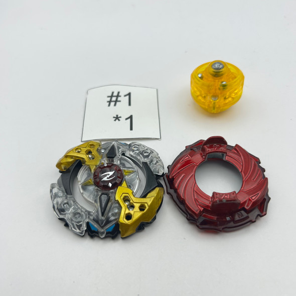 TAKARA TOMY Galaxy Zeus / Zeutron 4Meteor Planet Burst Beyblade B-90 [USED]