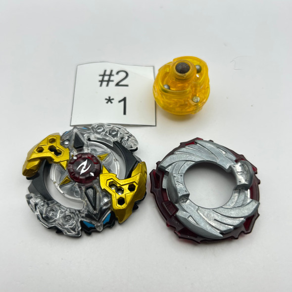 TAKARA TOMY Zillion Zeus Zeutron .I.W Beyblade Burst Starter w