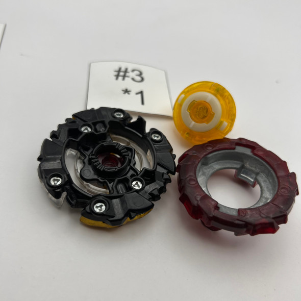 TAKARA TOMY Galaxy Zeus / Zeutron 4Meteor Planet Burst Beyblade B-90 [USED]