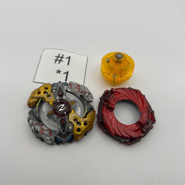TAKARA TOMY Galaxy Zeus / Zeutron 4Meteor Planet Burst Beyblade B-90 [USED]