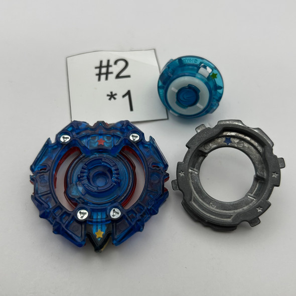 TAKARA TOMY Sieg Xcalibur /  Xcalius 1 Iron Burst Beyblade B-92 [USED]