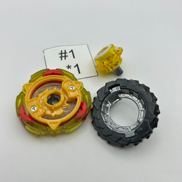 TAKARA TOMY Screw Trident 8Bumb Wedge Burst Beyblade B-103 [USED]
