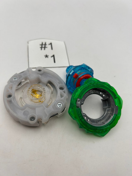 TAKARA TOMY Crash Ragnaruk 5Cross Volcanic' Burst Beyblade B-128 [USED]