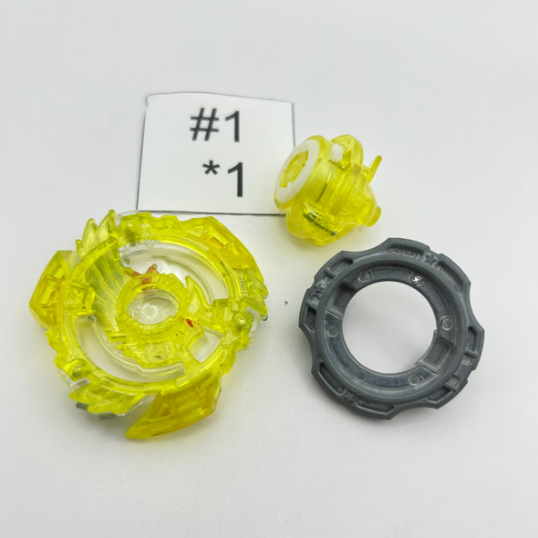 TAKARA TOMY Victory Valkyrie Boost Variable Burst Beyblade Random Layer Collections Vol. 3 BG-03 03 Custom Combo [USED]