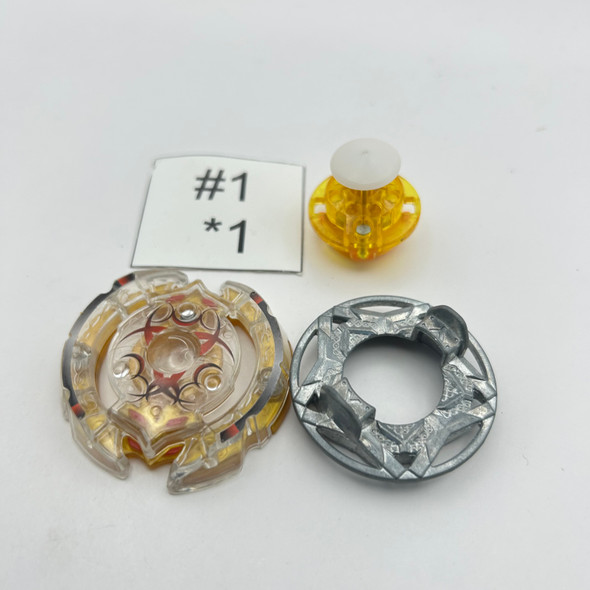 TAKARA TOMY Chaos Yell Bearing (Soul Gold Ver.) (CoroCoro Exclusive) Burst Beyblade B-00 Custom Combo [USED]