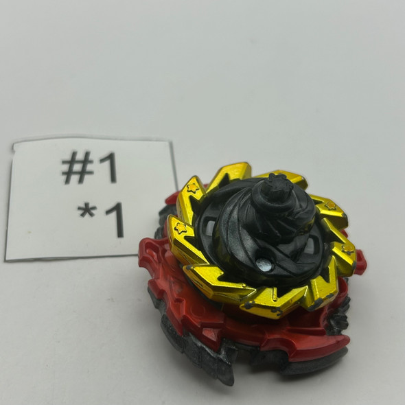 TAKARA TOMY Gold Dragon Lost Longinus Nine Spiral Burst Beyblade B-00 [USED]