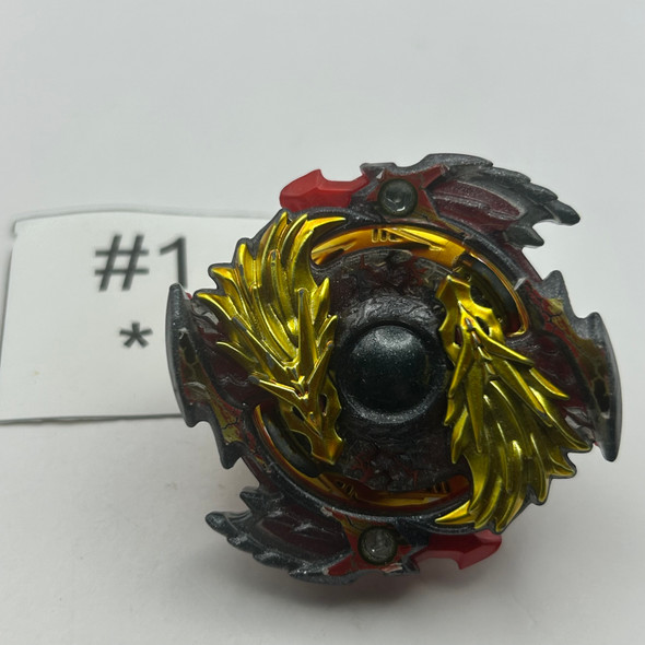 TAKARA TOMY Gold Dragon Lost Longinus Nine Spiral Burst Beyblade B-00 [USED]