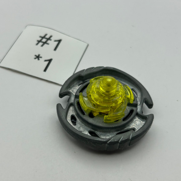 TAKARA TOMY Thermal Pisces T125ES Hybrid Wheel Custom Set Stamina & Defense Type Beyblade Metal Fight / Metal Fusion BB-57 [USED]
