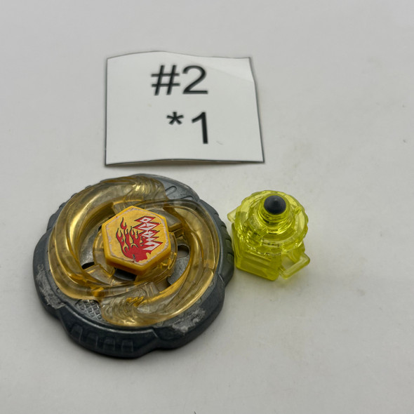 TAKARA TOMY Rock Virgo 145MS Custom Beyblade Metal Fight / Metal Masters BB-60 [USED]