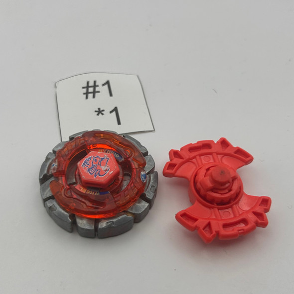 TAKARA TOMY Dark Bull H145SD Mold Two Metal Fight / Metal Fusion Beyblade BB-40 [USED]