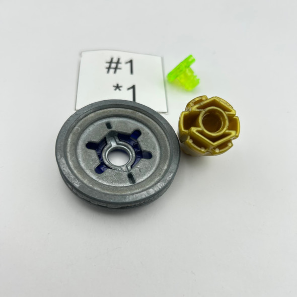 TAKARA TOMY Duo Uranus 230WD Beyblade Metal Fight / Metal Fusion BB-121 [USED]