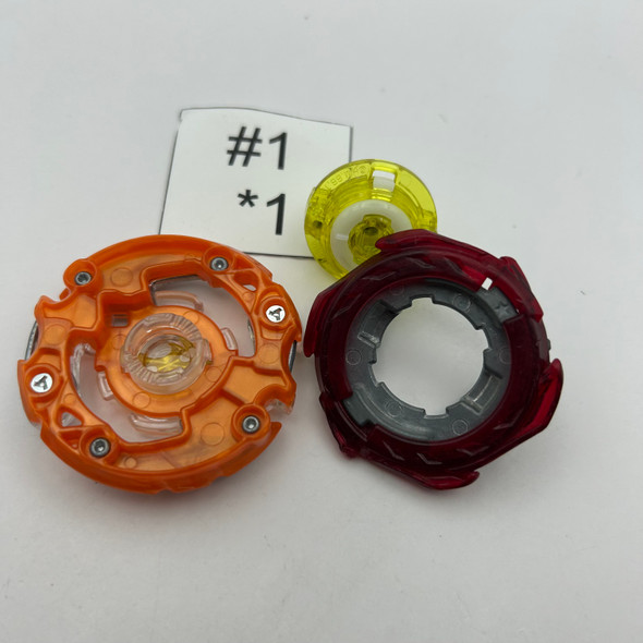 TAKARA TOMY Crash Ragnaruk / Roktavor 11Reach Wedge Burst Beyblade B-111 01 [USED]