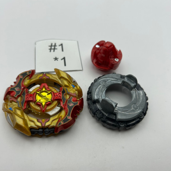 TAKARA TOMY Cho-Z Spriggan / Turbo Spryzen 0Wall Zeta' Burst Beyblade B-128 [USED]