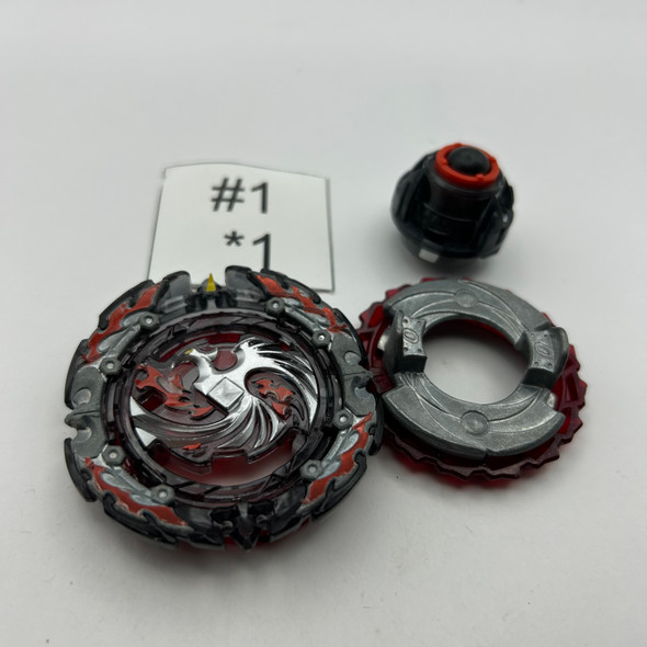 TAKARA TOMY Dead / Dread Phoenix 0 Atomic Burst Beyblade B-131 [USED]