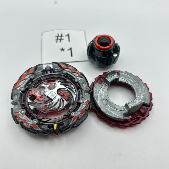 TAKARA TOMY Dead / Dread Phoenix 0 Atomic Burst Beyblade B-131 [USED]