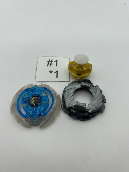 TAKARA TOMY Deep Chaos 6Flow Bearing God Customize Set Burst Beyblade B-98 [USED]