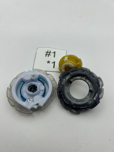 TAKARA TOMY Deep Chaos 6Flow Bearing God Customize Set Burst Beyblade B-98 [USED]