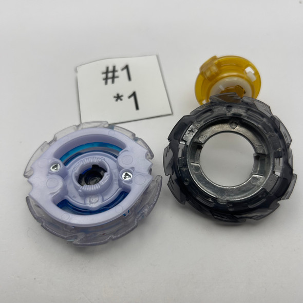TAKARA TOMY Deep Chaos 6Flow Bearing God Customize Set Burst Beyblade B-98 [USED]